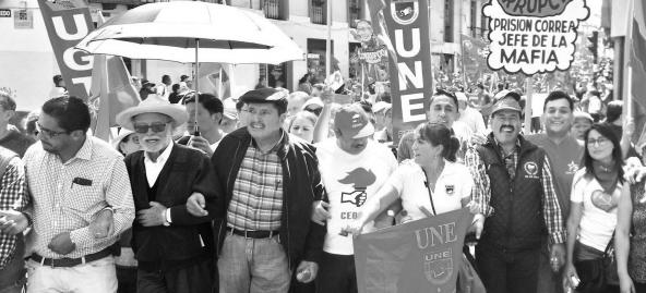 La cabeza de la marcha