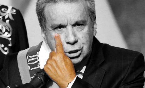 El presidente Moreno se apoya en el desprestigio de su antecesor para opacar los escándalos de su propio mandato.